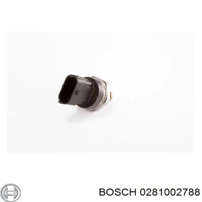 Датчик давления топлива Bosch 0281002788