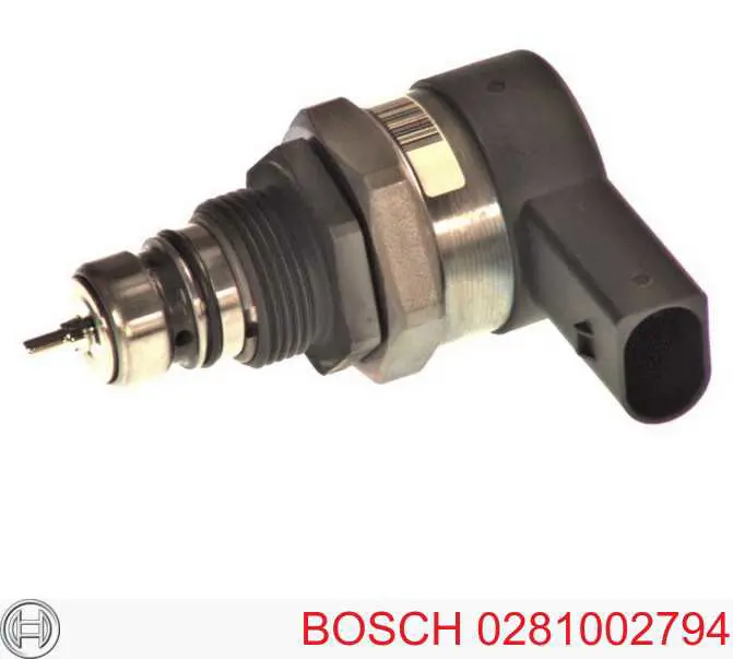 0281002794 Bosch válvula de regulação de pressão (válvula de redução da bomba de combustível de pressão alta Common-Rail-System)