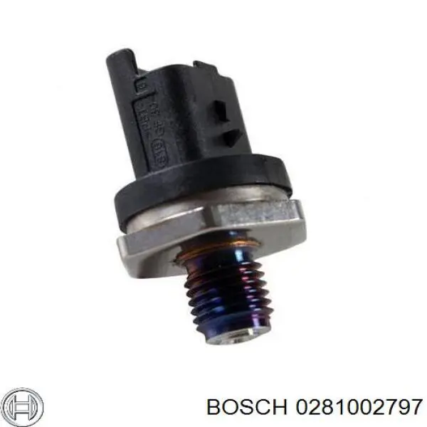 Датчик давления топлива Bosch 0281002797 цена, от 50.68 USD