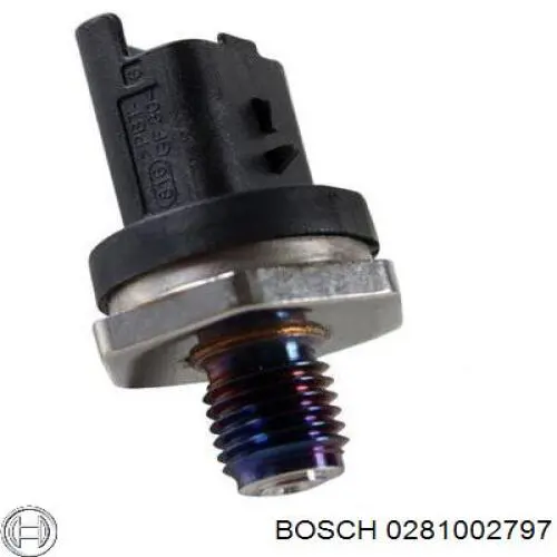 Датчик давления топлива Bosch 0281002797