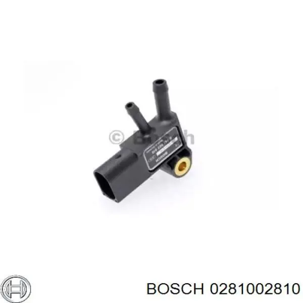 0281002810 Bosch sensor de pressão dos gases de escape