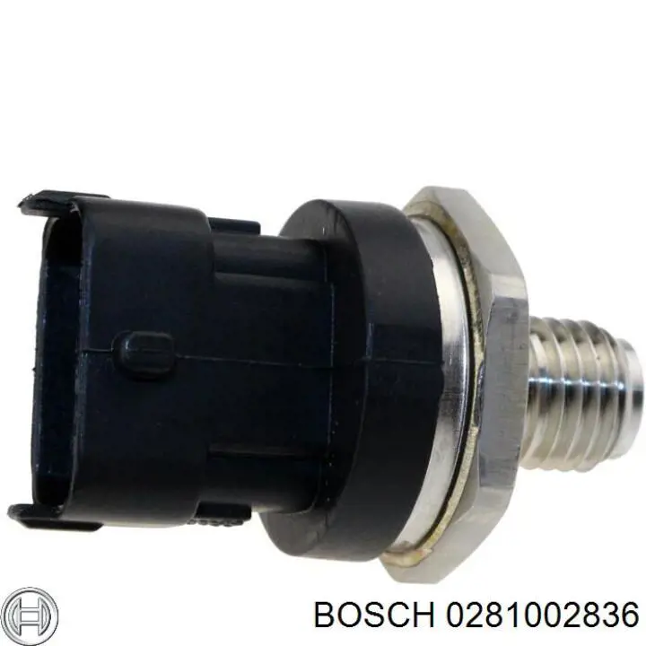 Купить 0281002836 Bosch Датчик давления топлива
