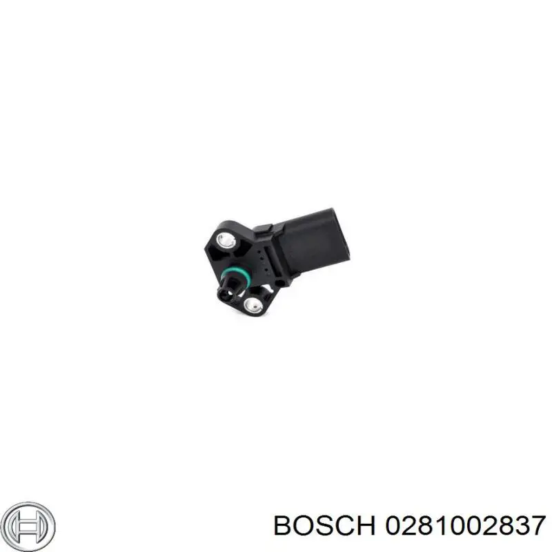 Sensor de presion de carga (inyeccion de aire turbina) 0281002837 Bosch