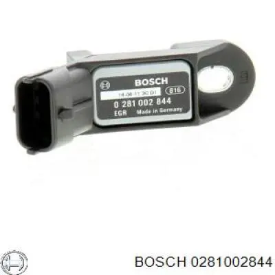 Купить 0281002844 Bosch Датчик MAP