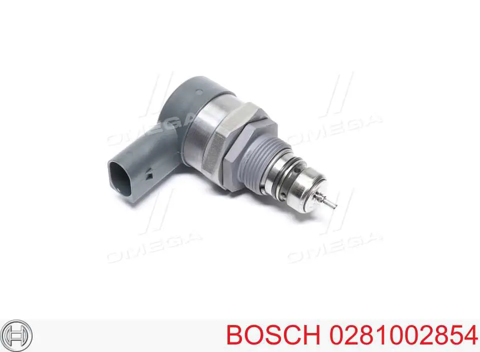 Регулятор давления топлива в топливной рейке Bosch 0281002854