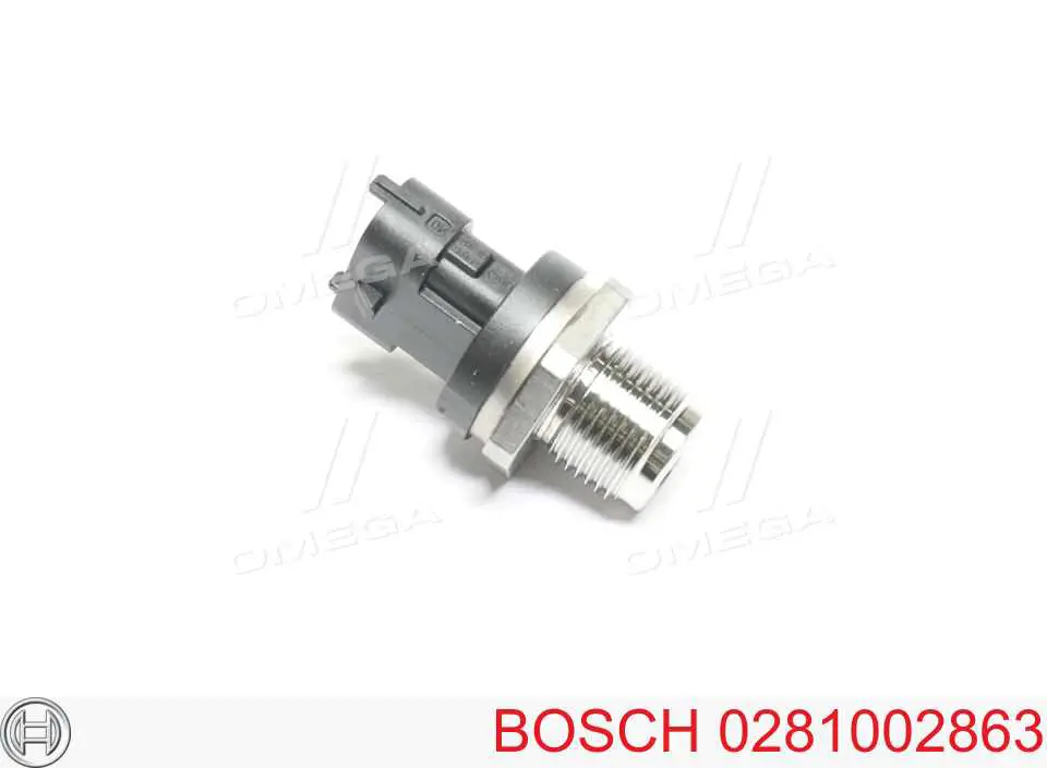 Датчик давления топлива Bosch 0281002863