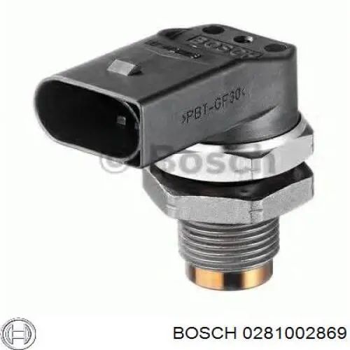 Датчик давления топлива Bosch 0281002869