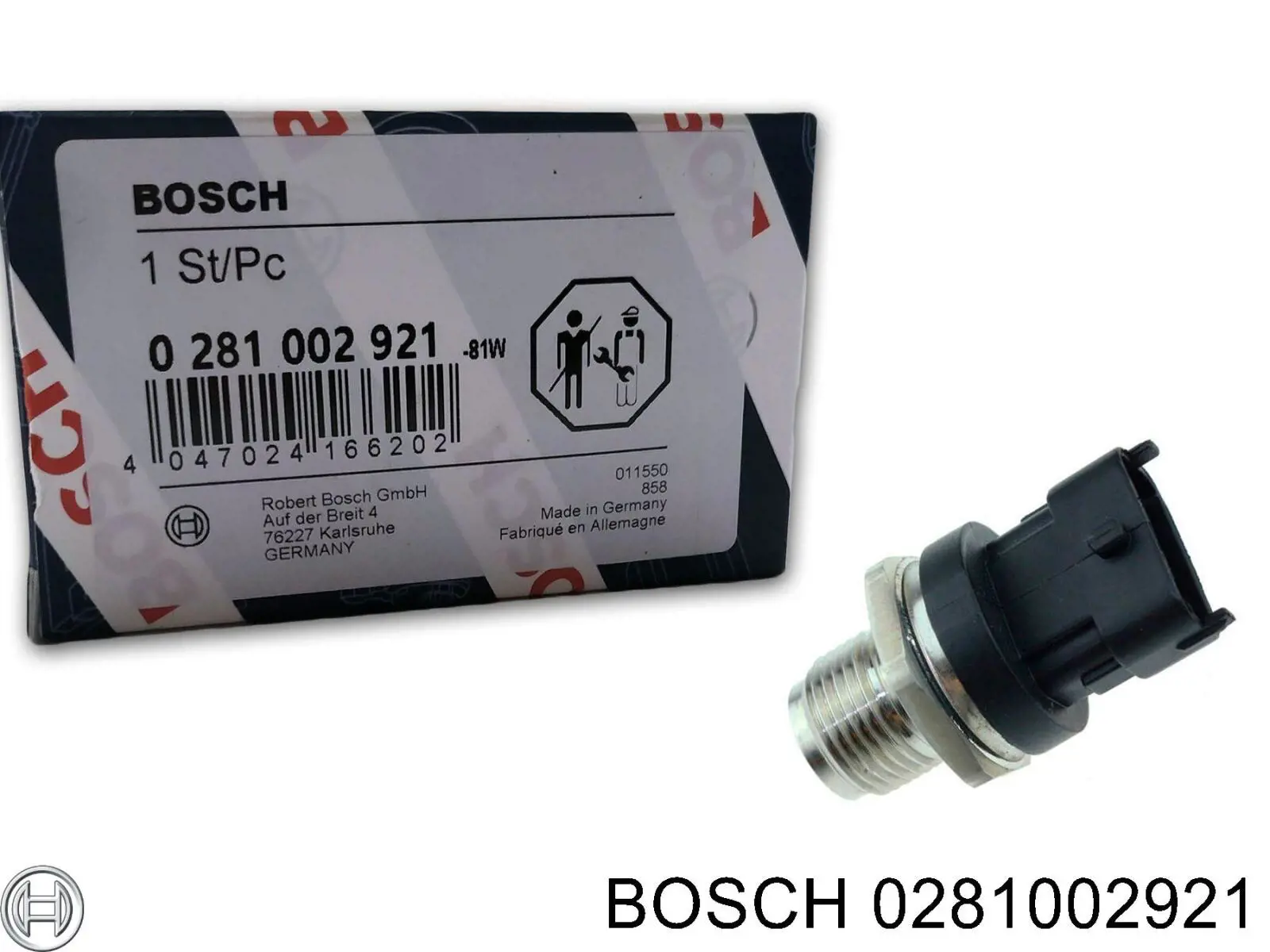 Датчик давления топлива 0281002921 Bosch