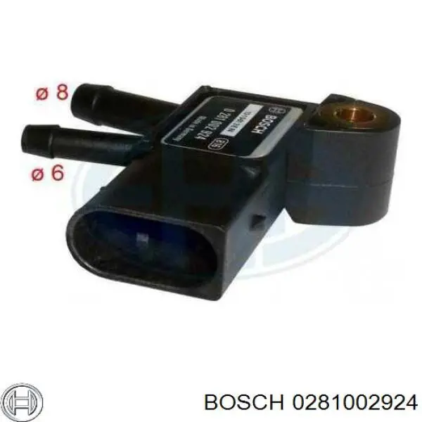 Купить 0281002924 Bosch Датчик давления выхлопных газов