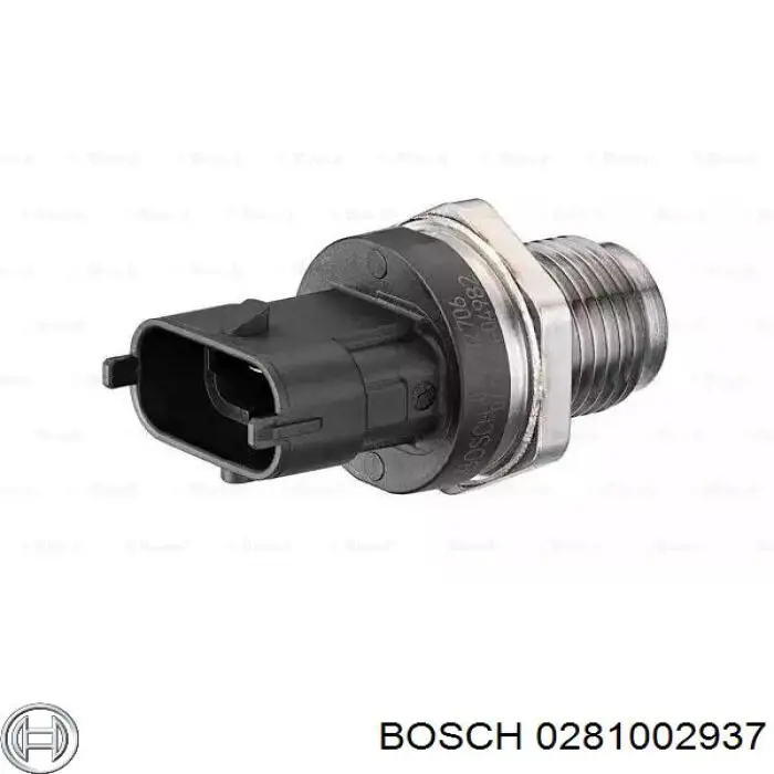 Sensor de presión de combustible 0281002937 Bosch