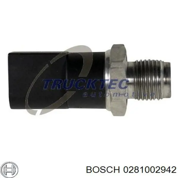 Датчик давления топлива Bosch 0281002942