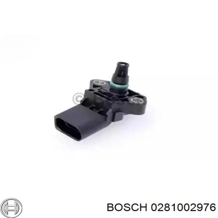Датчик тиску наддуву (датчик нагнітання повітря в турбіну) 0281002976 Bosch