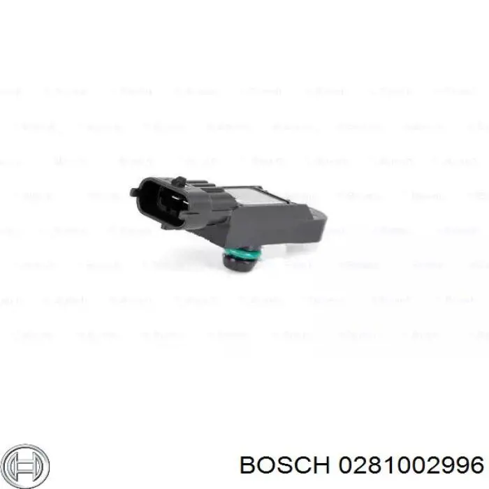 Датчик тиску наддуву (датчик нагнітання повітря в турбіну) 0281002996 Bosch