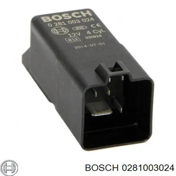 Реле свечей накаливания Bosch 281003024