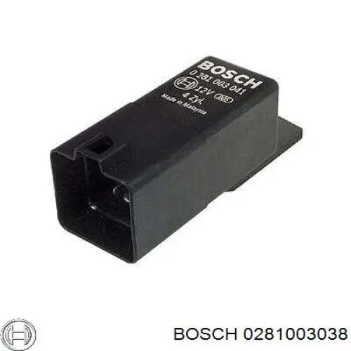 Реле управления Bosch 0281003038 цена, от 10.14 USD