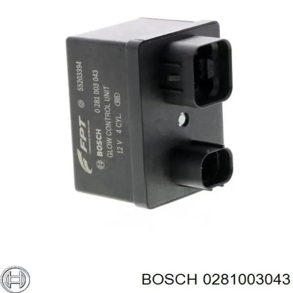 Купить 51776211 Fiat/Alfa/Lancia Реле свечей накала