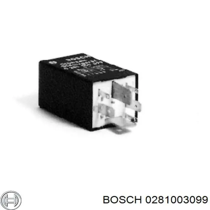 Relé de bujía de precalentamiento 0281003099 Bosch