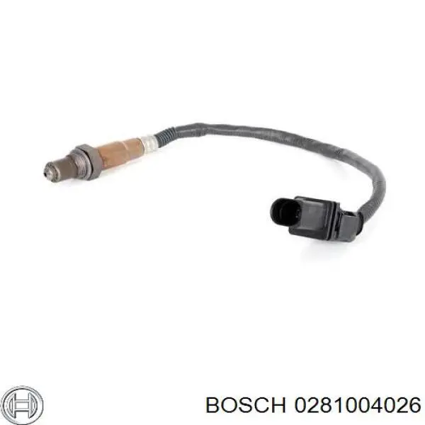 Лямбда зонд, датчик кислорода до катализатора Bosch 0281004026