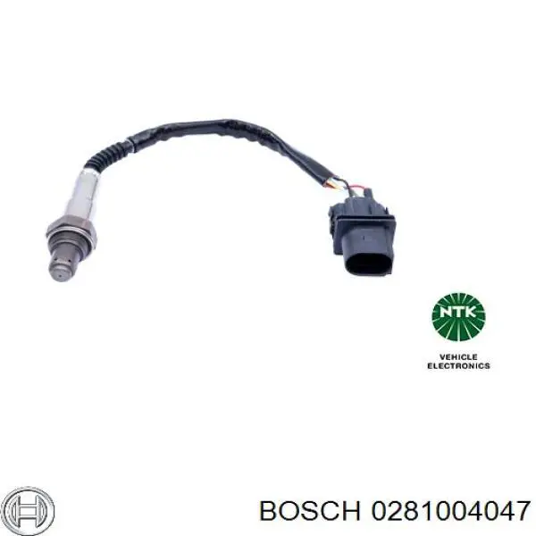 Лямбда датчик кислорода Bosch 0281004047 цена, от 40.12 USD