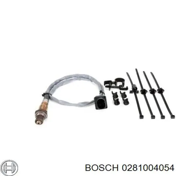 Лямбдазонд, датчик кислорода до катализатора Bosch 0281004054 цена, от 12.67 USD
