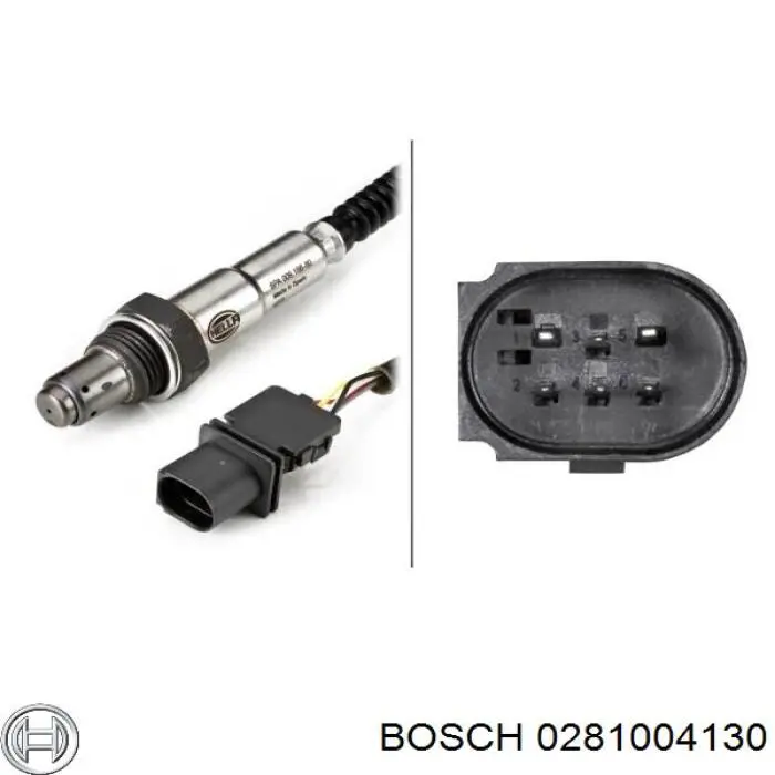 Купить 0281004130 Bosch Датчик кислорода до катализатора