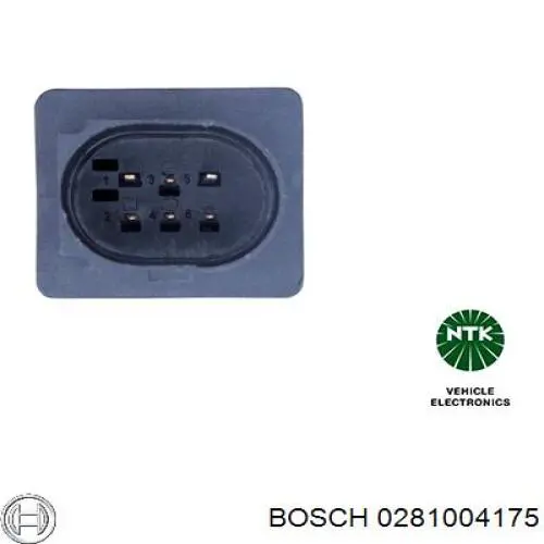 0281004175 Bosch Лямбдазонд, датчик кислорода до катализатора, правый
