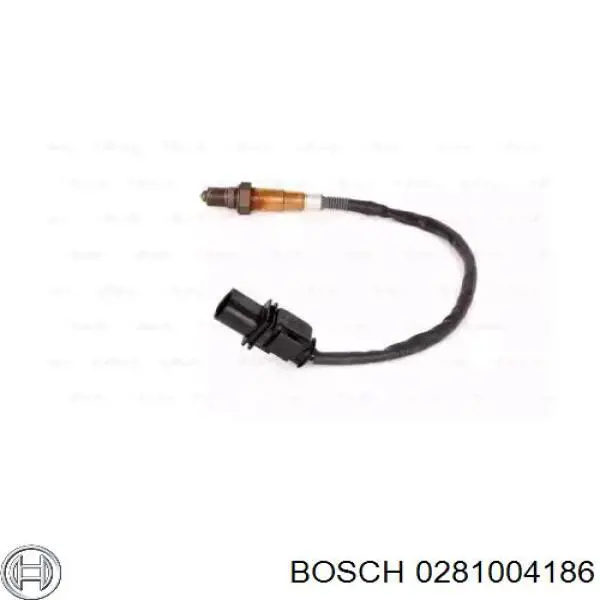 0281004186 Bosch Лямбда-зонд, датчик кислорода до катализатора