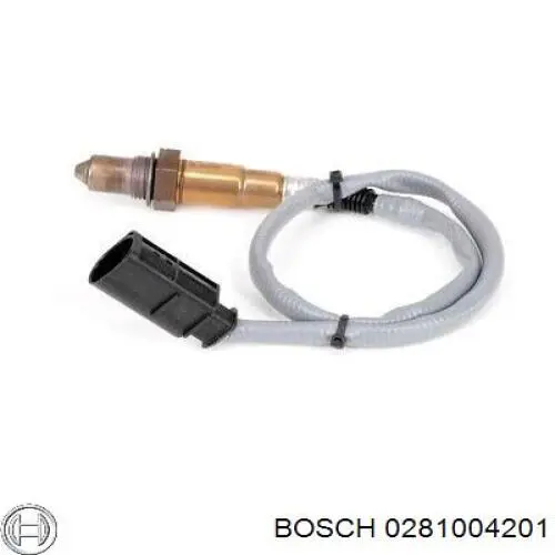 Лямбдазонд, датчик кислорода до катализатора Bosch 0281004201 цена, от 33.75 USD