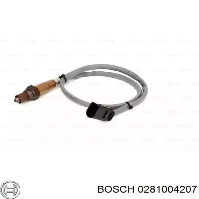 0 281 004 207 Bosch лямбда-зонд, датчик кислорода до катализатора