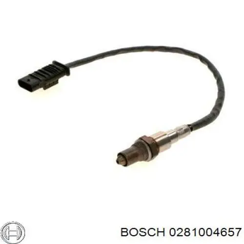 0281004657 Bosch Лямбда-зонд, датчик кислорода до катализатора