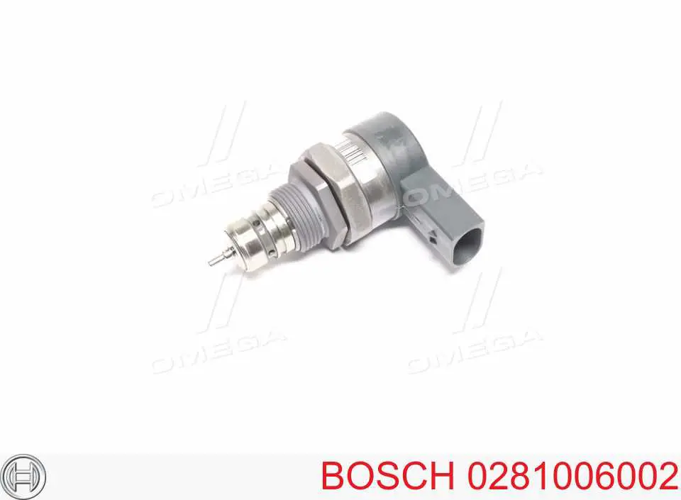 0281006002 Bosch regulador de pressão de combustível na régua de injectores