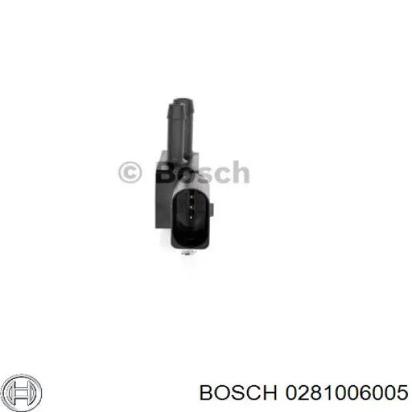 Датчик тиску вихлопних газів 0281006005 Bosch