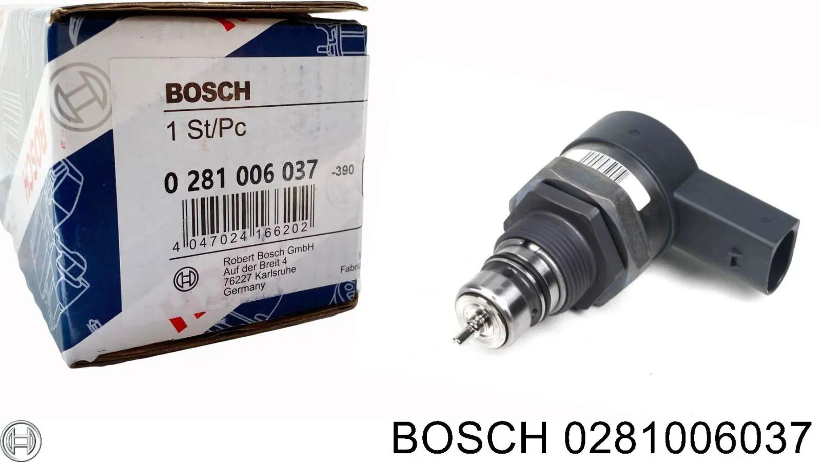 Регулятор тиску палива 0281006037 Bosch