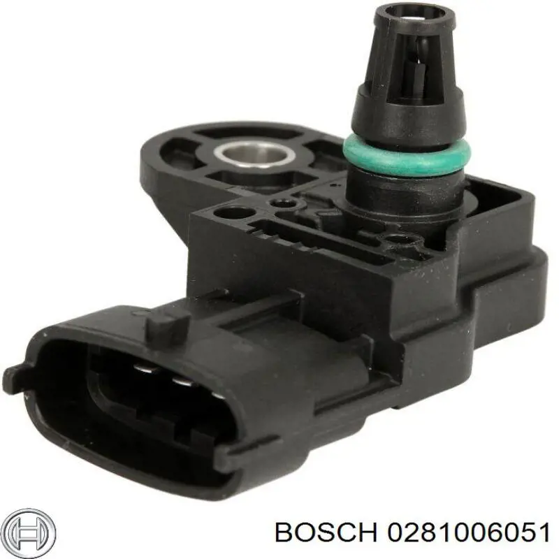 0281006051 Bosch sensor de pressão no coletor de admissão, map