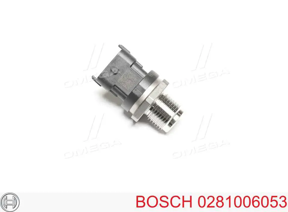 0281006053 Bosch regulador de pressão de combustível na régua de injectores