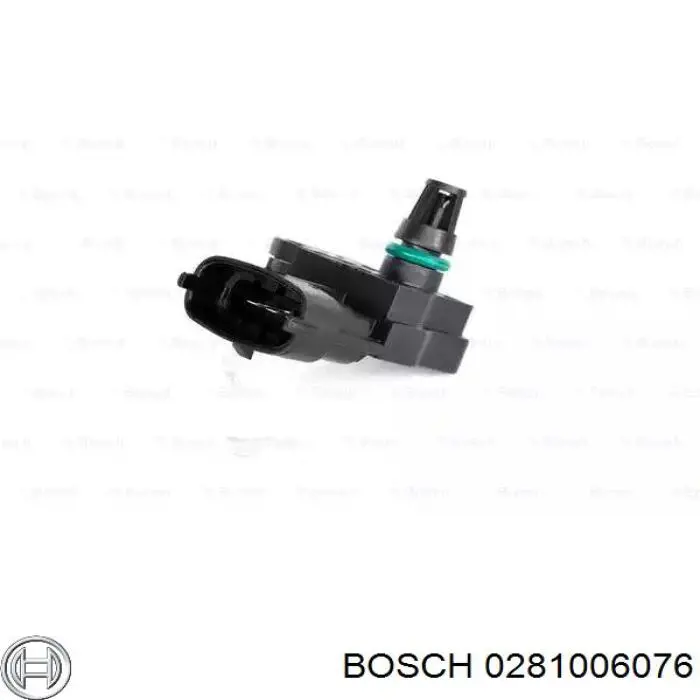 Датчик тиску у впускному колекторі, MAP 0281006076 Bosch
