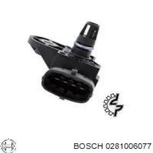 0281006077 Bosch sensor de pressão de supercompressão