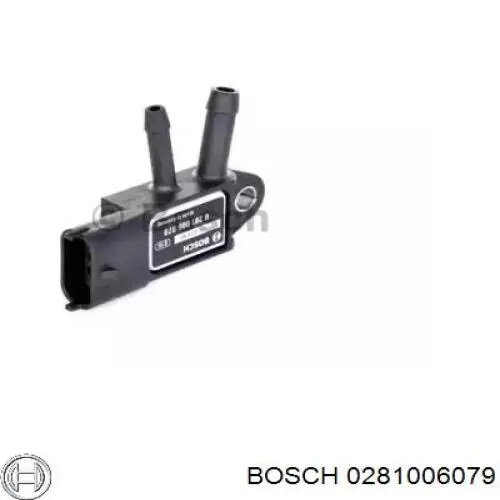 0281006079 Bosch датчик давления выхлопных газов