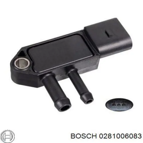 0281006083 Bosch sensor de pressão dos gases de escape