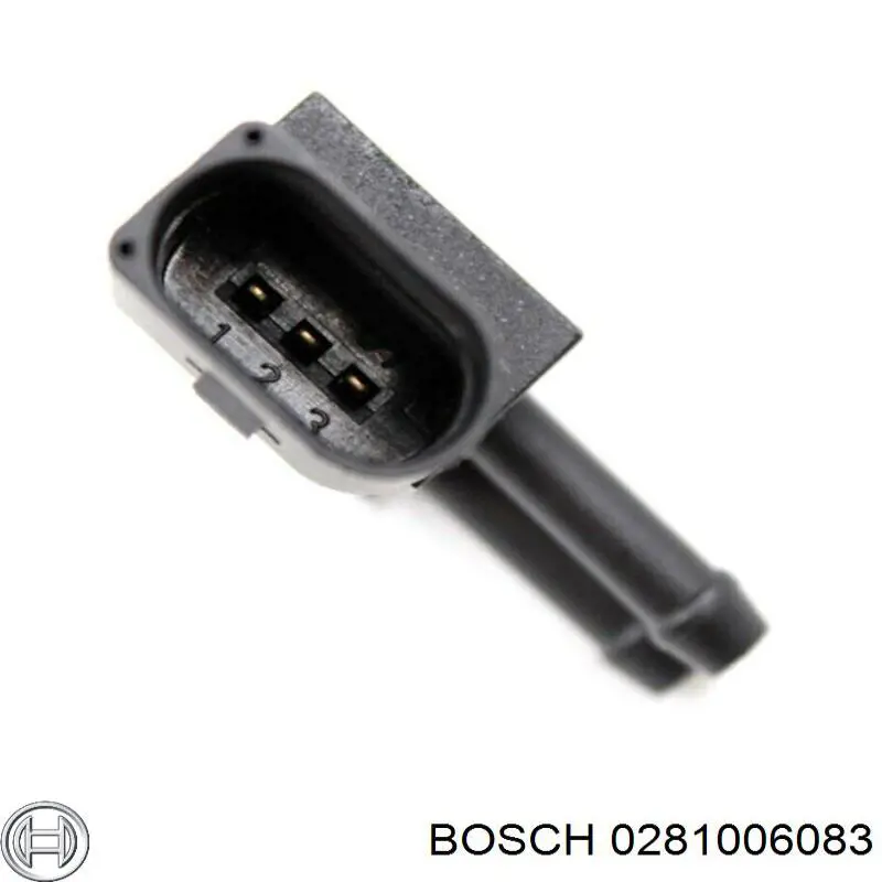 Датчик давления выхлопных газов Bosch 0281006083 цена, от 16.07 USD
