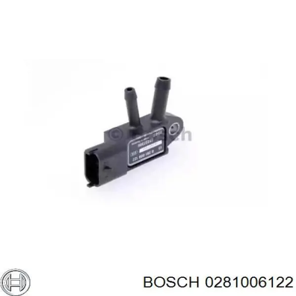 Sensor De Presion De Escape 0281006122 Bosch