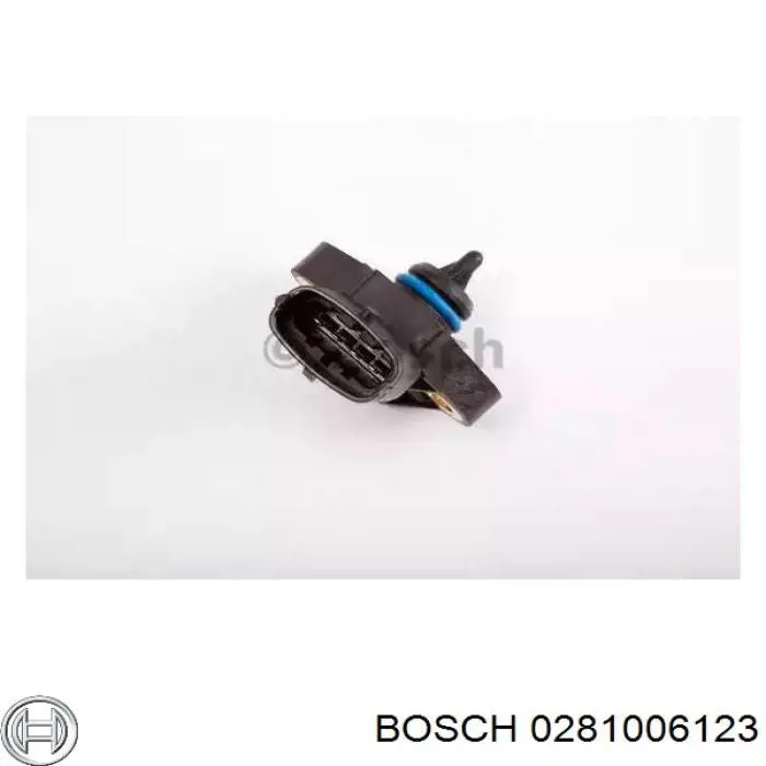 Датчик давления выхлопных газов 0281006123 Bosch