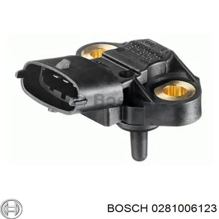 Sensor De Presion De Escape 0281006123 Bosch