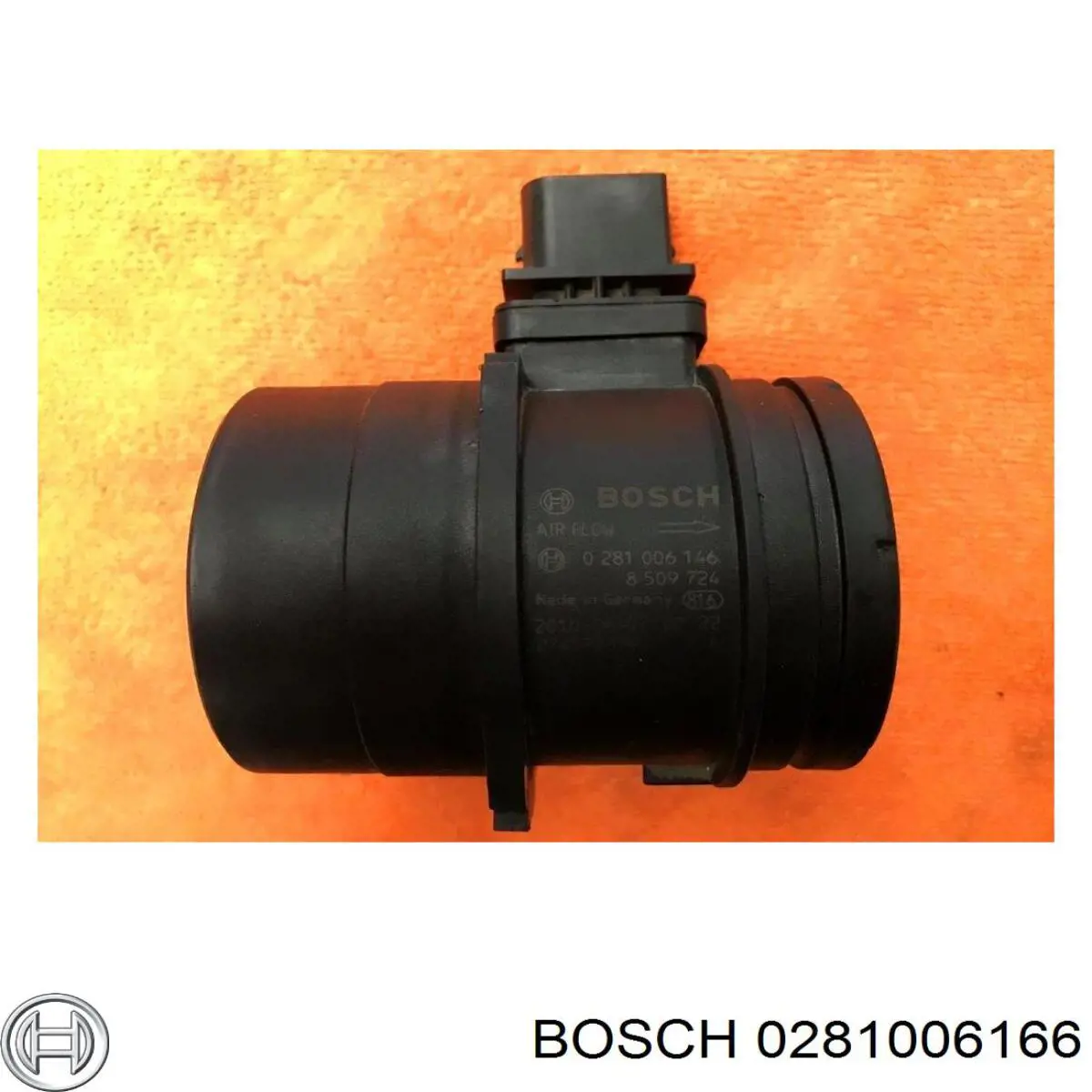 Датчик давления топлива 0281006166 Bosch