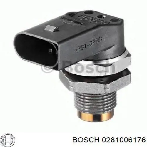 5301141 Cummins sensor de pressão de combustível