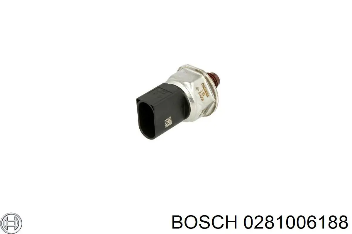 0281006188 Bosch sensor de pressão de combustível
