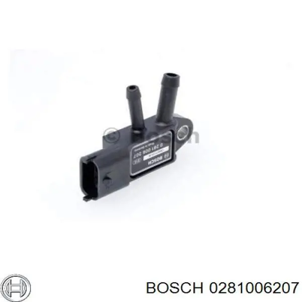 0281006207 Bosch датчик давления выхлопных газов