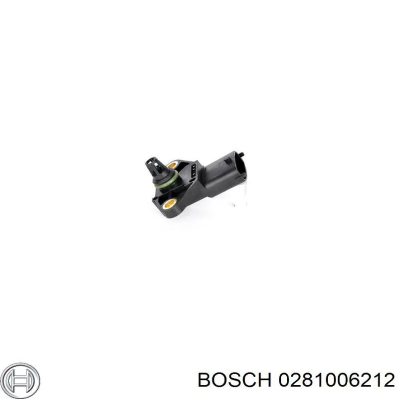 Датчик абсолютного давления в коллекторе Bosch 0281006212 цена, от 36.70 USD