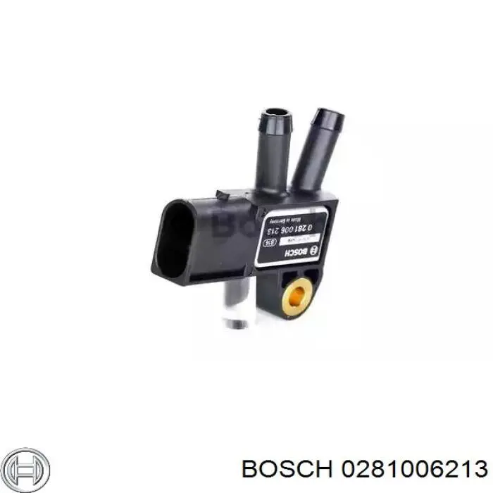 0281006213 Bosch sensor de pressão dos gases de escape