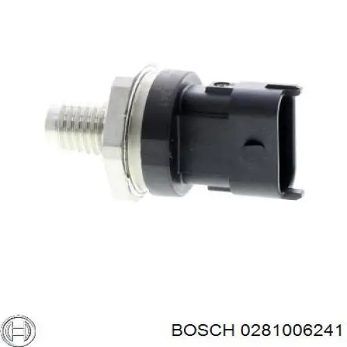 Sensor de presión de combustible 0281006241 Bosch